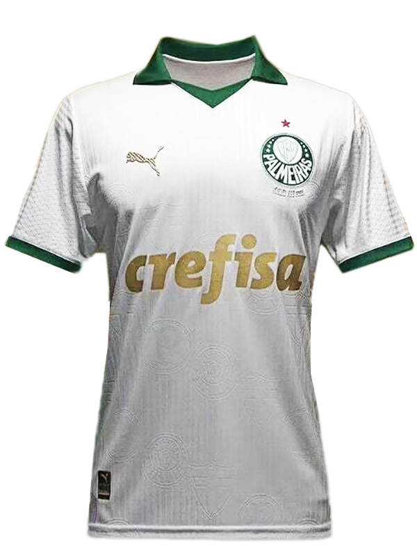Palmeiras maglia da trasferta femminile seconda divisa da calcio da donna abbigliamento sportivo da calcio top camicia sportiva 2024-2025
