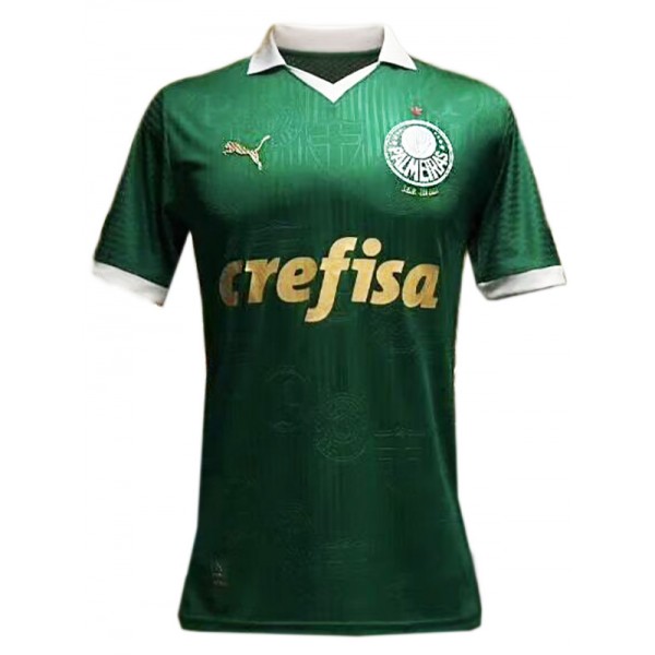 Palmeiras maglia femminile casalinga prima divisa da calcio femminile maglia sportiva da calcio per abbigliamento sportivo da donna 2024-2025