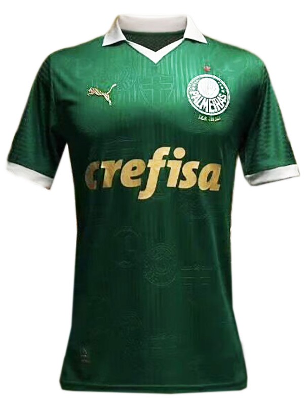 Palmeiras maglia femminile casalinga prima divisa da calcio femminile maglia sportiva da calcio per abbigliamento sportivo da donna 2024-2025
