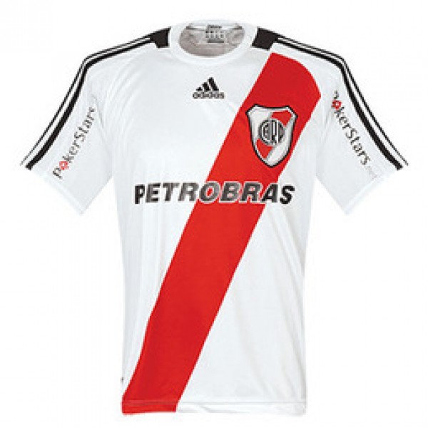 River Plate maglia retrò casa del prima maglia da calcio da uomo della divisa da calcio 2009-2010