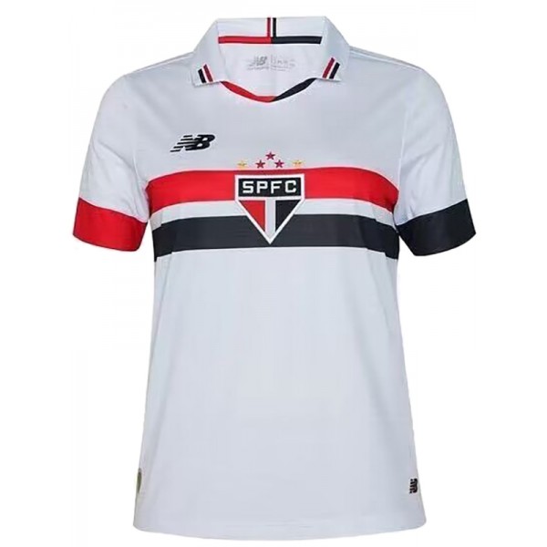 São Paulo maglia da casa uniforme da calcio prima maglia da calcio per abbigliamento sportivo da uomo 2024-2025