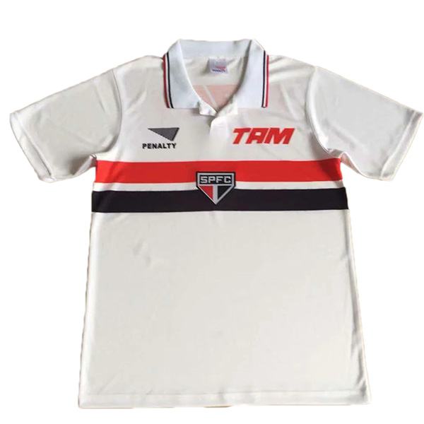 Sao paulo home retro soccer jersey maillot match men's 1st sportwear football shirt 1994