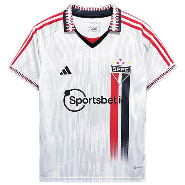 Sao Paulo maglia in edizione speciale uniforme da calcio maglia superiore del kit da calcio per abbigliamento sportivo bianco da uomo 2023-2024