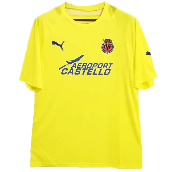 Villarreal maglia storica casalinga del  prima divisa da calcio da uomo, maglia da calcio sportiva 2005-2006