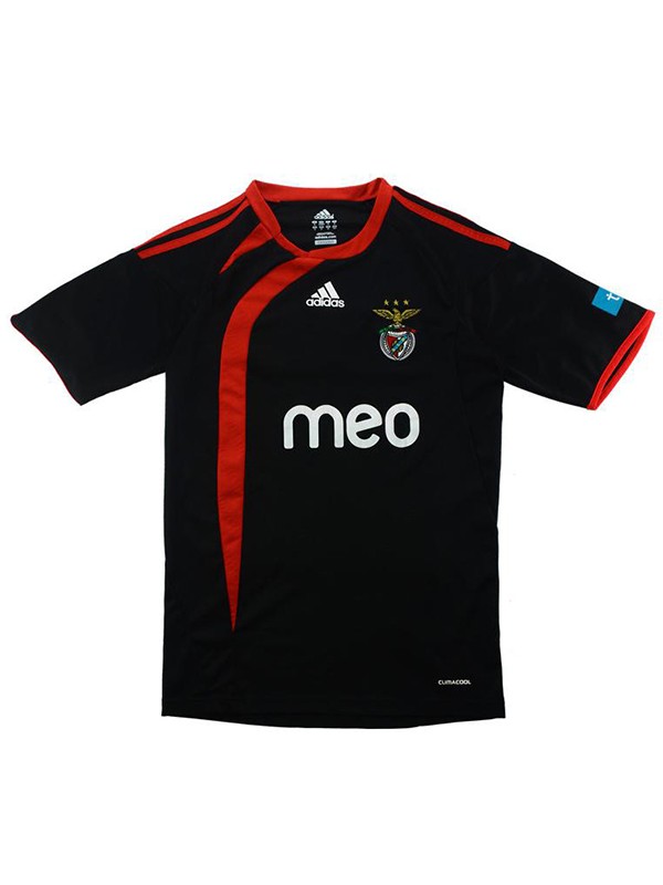 Benfica maglia da trasferta maglia da calcio retrò da uomo, seconda maglia sportiva da calcio, maglia sportiva 2009-2010