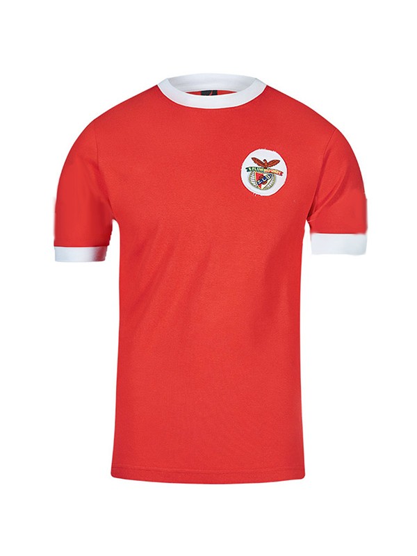 Benfica divisa da calcio retrò casalinga prima maglia sportiva da calcio da uomo 1972-1973