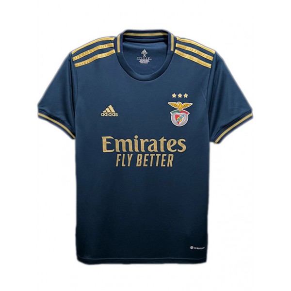 Benfica maglia speciale anniversario uniforme da calcio abbigliamento sportivo da uomo top da calcio maglia sportiva blu 2023-2024