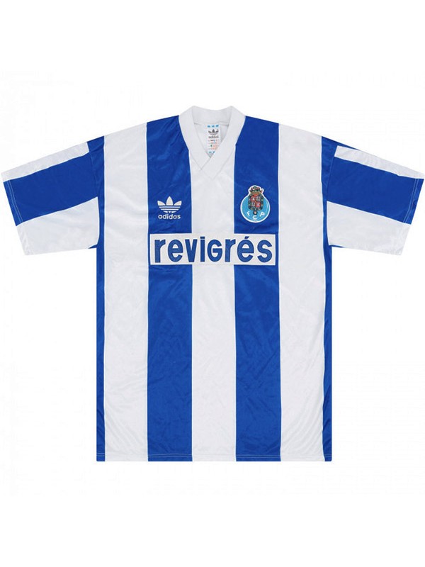 FC Porto maglia da calcio vintage retrò casa partita prima maglia da calcio sportswear da uomo 1990-1992