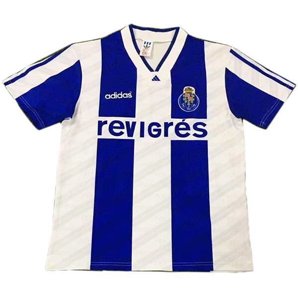FC Porto Maglia da calcio vintage retrò partita prima maglia da calcio sportiva da uomo bianca 1994-1995