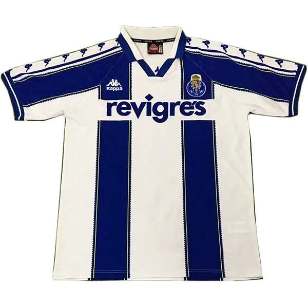 FC Porto Maglia da calcio vintage retrò partita prima maglia da calcio sportiva da uomo bianca 1997-1999