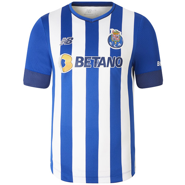 Porto prima maglia sportiva da calcio da uomo prima divisa da calcio blu del maglia da casa maglia blu 2022-2023