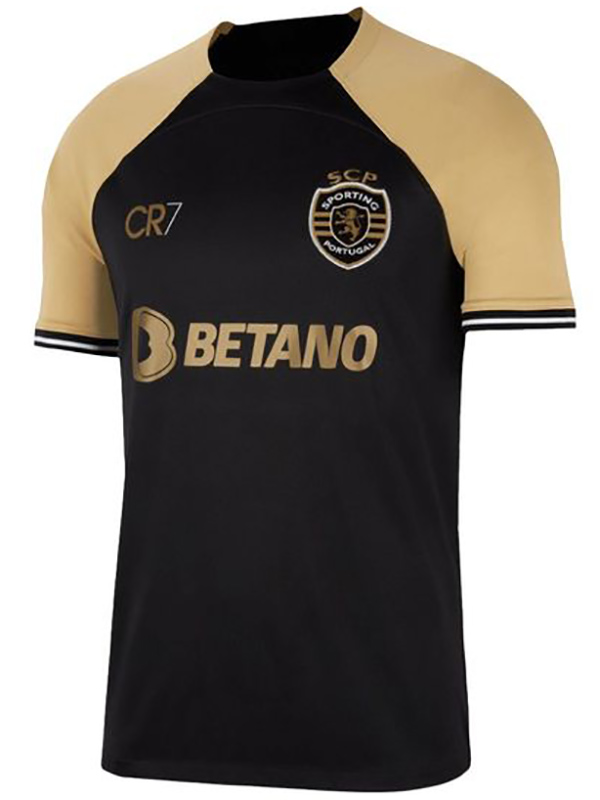 Sporting Lisbon terza maglia da calcio uniforme da uomo terza maglia del kit da calcio per abbigliamento sportivo 2023-2024