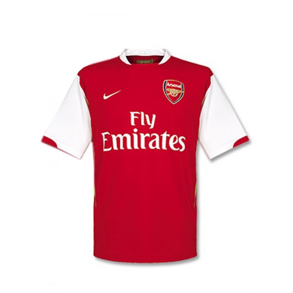 Arsenal home retro jersey match prima maglia sportiva da calcio da uomo 2006