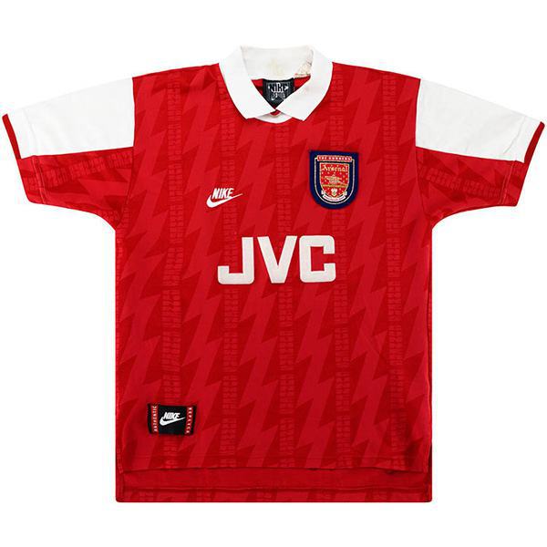 Arsenal home retro soccer jersey maillot match prima maglia da calcio sportiva da uomo 1994-1996 