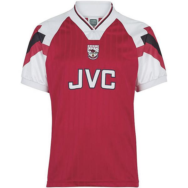 Arsenal home retro soccer jersey maillot match men's 1st sportwear football shirt 1992-1993