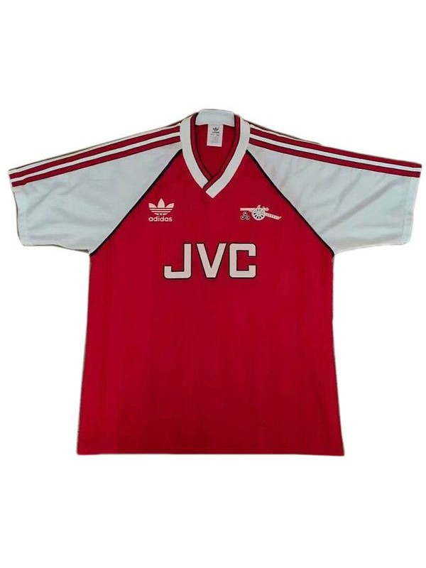 Arsenal home retro soccer jersey maillots domicile match men's 1st soccer sportwear football shirt 1988-1990