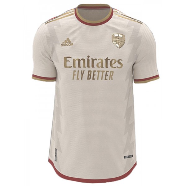 Arsenal edizione speciale maglia uniforme da calcio kit da calcio da uomo maglia sportiva crema 2023-2024