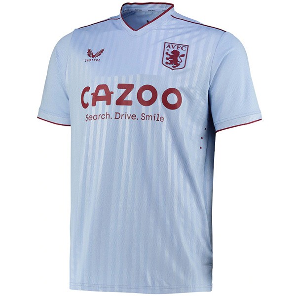 Aston Villa maglia da trasferta dell'seconda maglia da calcio da uomo abbigliamento sportivo da calcio top maglia sportiva 2022-2023