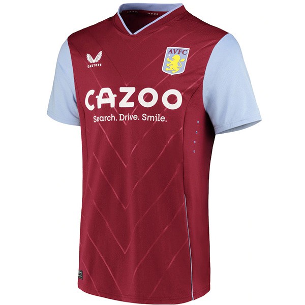 Aston villa maglia da casa prima maglia da calcio da uomo abbigliamento sportivo da calcio top maglia sportiva 2022-2023