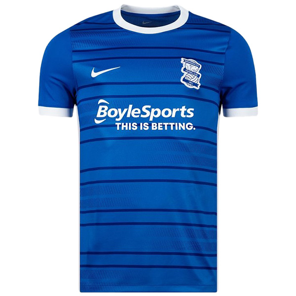 Birmingham City maglia da casa del prima maglia sportiva da calcio da uomo prima divisa da calcio 2022-2023