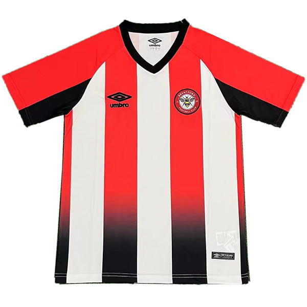 Brentford maglia da calcio da casa divisa da uomo prima maglia da calcio per abbigliamento sportivo 2023-2024