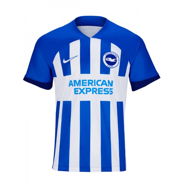 Brighton maglia da casa divisa da calcio da uomo prima maglia sportiva da calcio 2023-2024