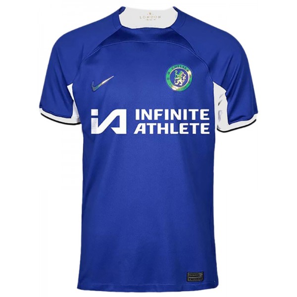 Chelsea maglia da calcio da casa del divisa da calcio, prima maglia sportiva da uomo maglia sportiva 2023-2024