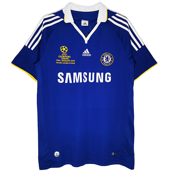 Chelsea maglia storica casalinga del prima divisa da calcio da uomo maglia da calcio sportiva 2008-2009