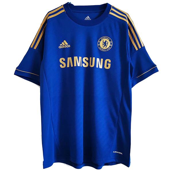Chelsea home retro soccer jersey match prima maglia da calcio sportiva da uomo 2012-2013
