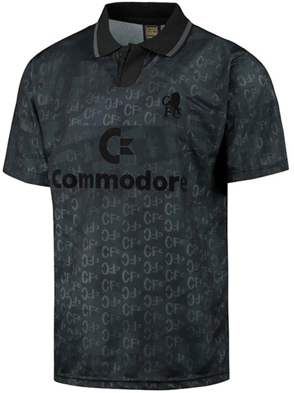 Chelsea punteggio pareggio retro terribile mash up jersey anni '90 uniforme da calcio nera kit da calcio da uomo top camicia sportiva 2023
