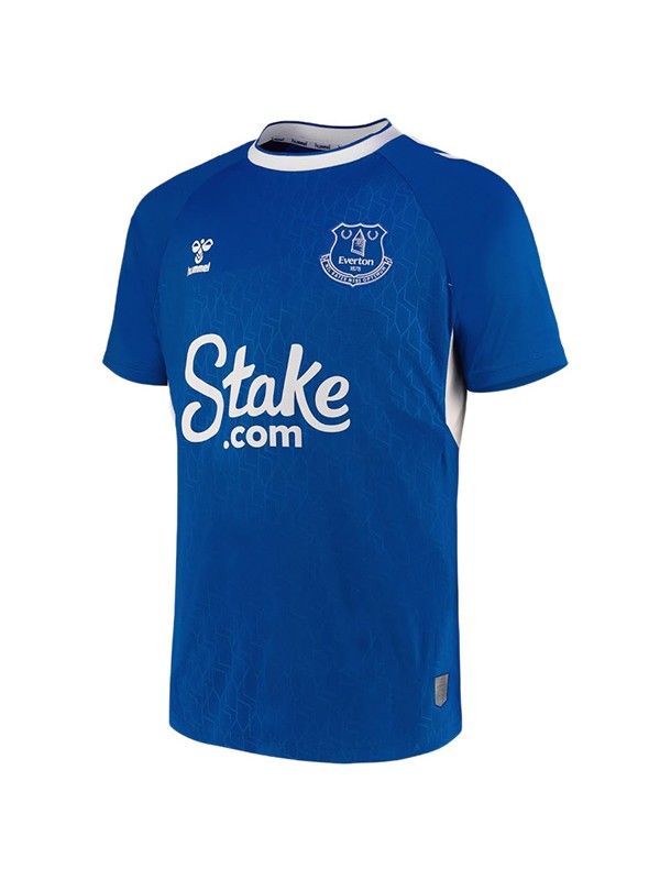 Everton maglia da casa prima maglia da calcio da uomo abbigliamento sportivo da calcio top maglia sportiva 2022-2023