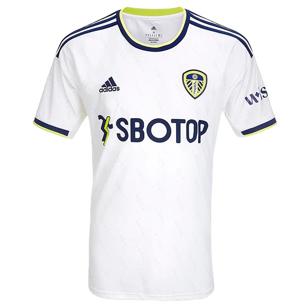 Leeds United maglia casalinga del prima maglia sportiva da calcio da uomo, divisa da calcio, prima maglia sportiva 2022-2023