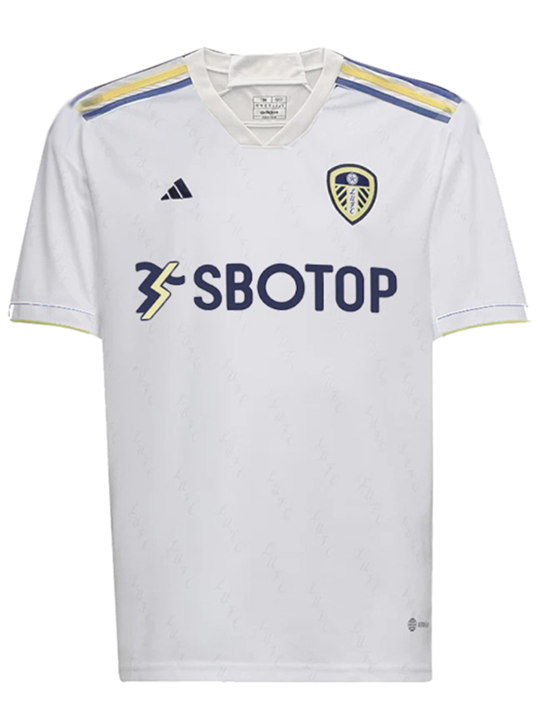 Leeds united maglia da casa divisa da calcio prima maglia sportiva da uomo per abbigliamento sportivo da calcio 2023-2024