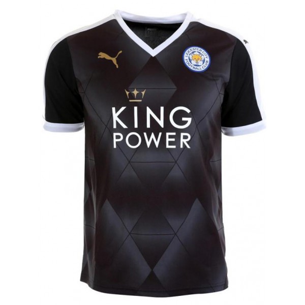 Leicester city maglia storica da trasferta seconda maglia da calcio da uomo divisa da calcio 2015-2016