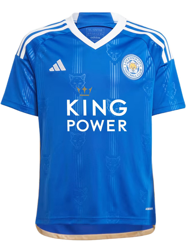 Leicester City maglia da casa del divisa da calcio da uomo prima maglia sportiva da calcio 2023-2024