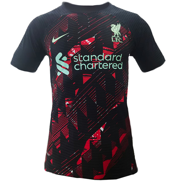 Liverpool versione speciale maglia partita di calcio abbigliamento sportivo da uomo magliette sportive maglia nera 2022-2023
