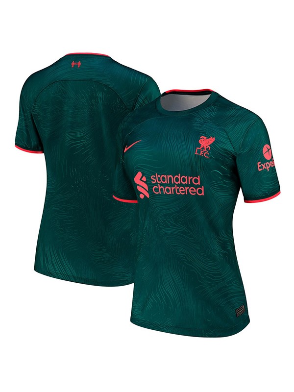 Liverpool femminile del maglia da calcio per abbigliamento sportivo da donna della terza maglia da calcio 2022-2023