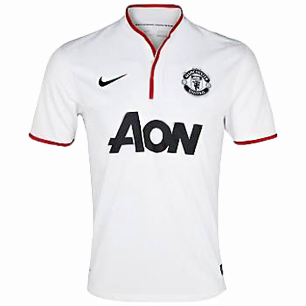 Manchester United maglia storica da trasferta del maglia da calcio da uomo seconda maglia sportiva 2013-2014