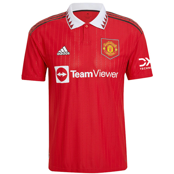 Manchester United maglia casalinga del maglia da calcio da uomo prima maglia sportiva da calcio da uomo 2022-2023