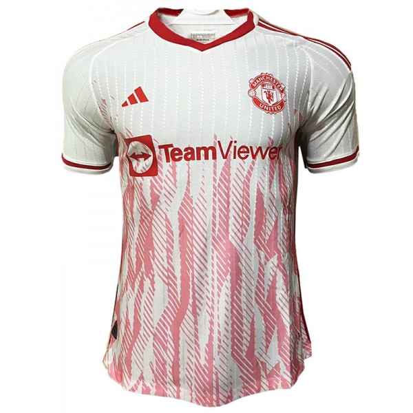 Manchester united maglia speciale divisa da calcio bianca da uomo kit da calcio top maglia sportiva 2023-2024