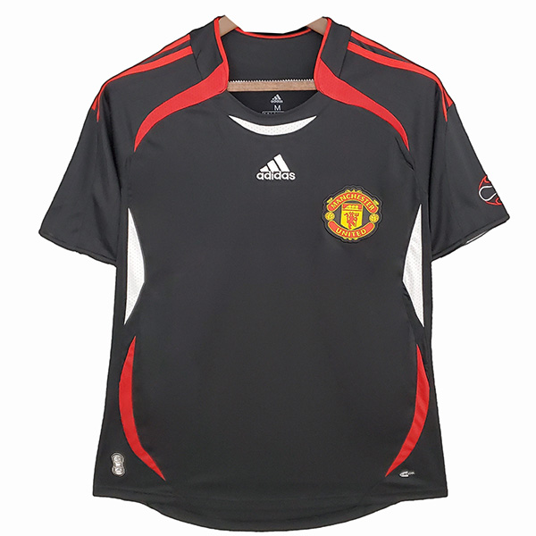 Manchester United maglia della serie teamgeist del partita di calcio abbigliamento sportivo da uomo magliette da calcio sportive maglia nera 2022-2023