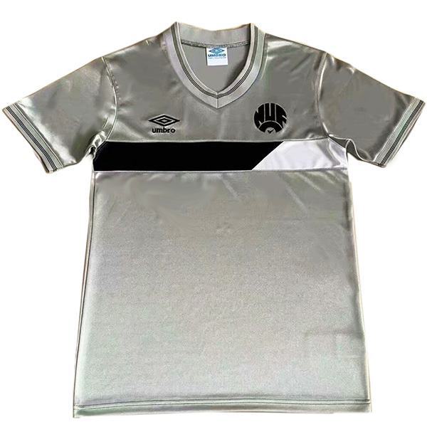 Newcastle United Maglia da calcio vintage retrò da trasferta del partita da uomo secondo abbigliamento sportivo da calcio 1986-1987