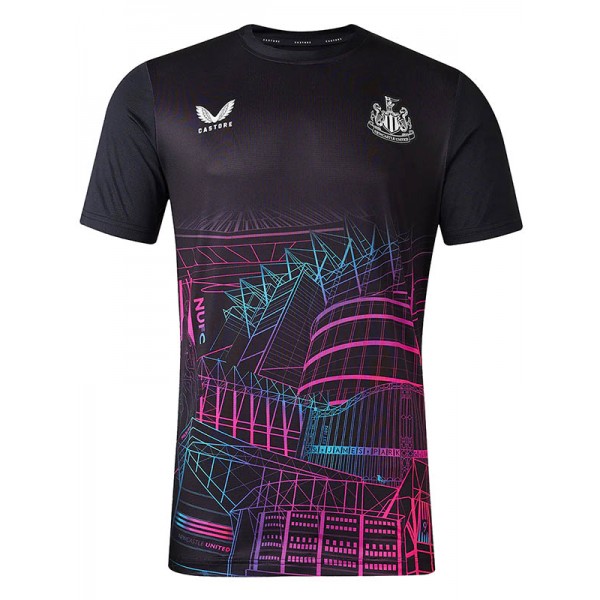 Newcastle United speciale da calcio in maglia maglia speciale da uomo viola abbigliamento sportivo maglia superiore 2023-2024