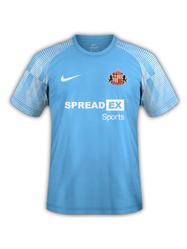 Sunderland maglia da calcio divisa da uomo seconda maglia da calcio abbigliamento sportivo top maglia sportiva 2022-2023