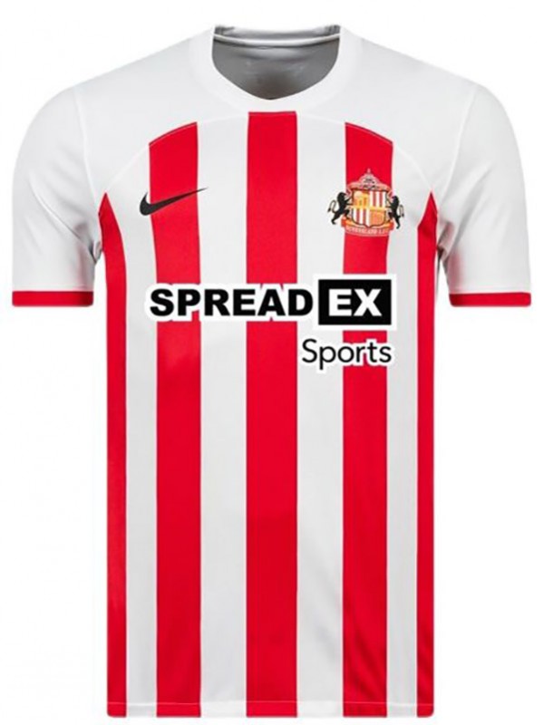 Sunderland maglia da calcio casalinga uniforme da uomo prima maglia da calcio per abbigliamento sportivo 2023-2024