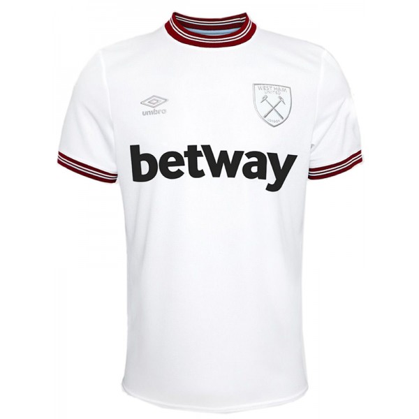 West Ham maglia da trasferta divisa da calcio da uomo seconda maglia sportiva da calcio 2023-2024