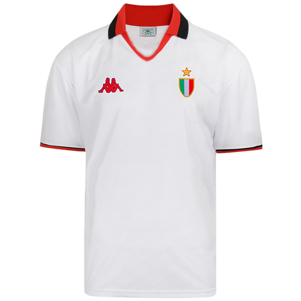 AC Milan maglia storica da trasferta dell'seconda maglia da calcio da uomo uniforme da calcio campione 1988-1989