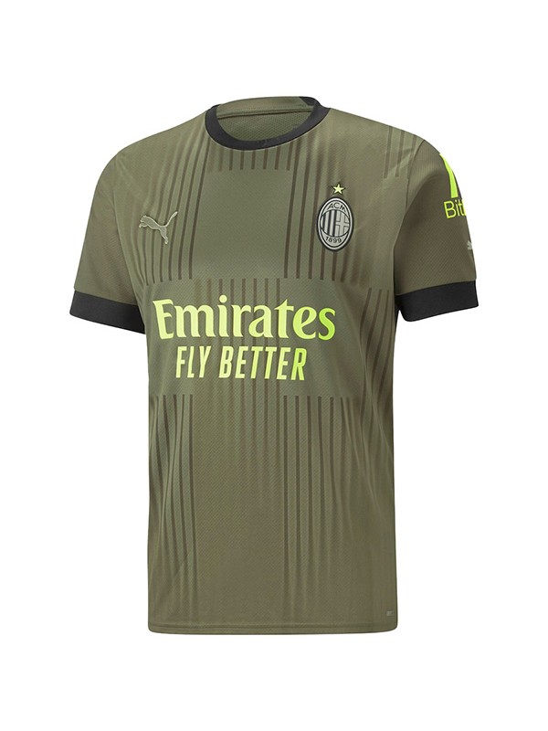 AC Milan terza maglia da calcio uniforme da uomo 3a maglia sportiva da calcio magliette 2022-2023