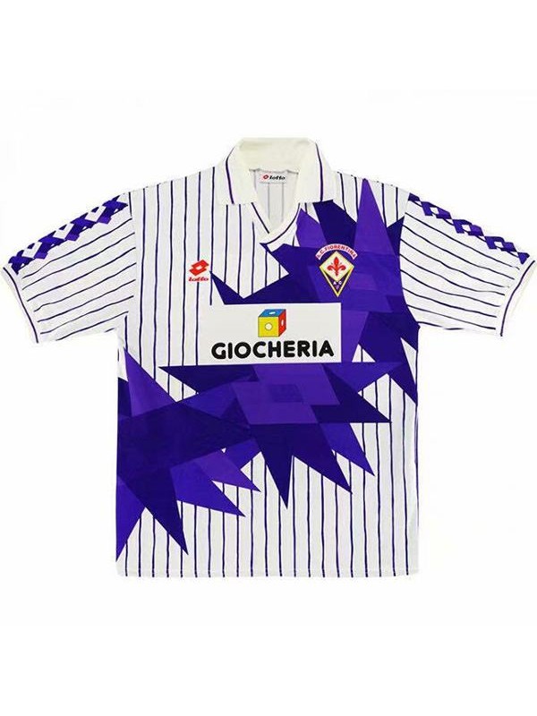 ACF Fiorentina maglia da calcio retrò seconda maglia da calcio da uomo seconda maglia sportiva 1991-1992