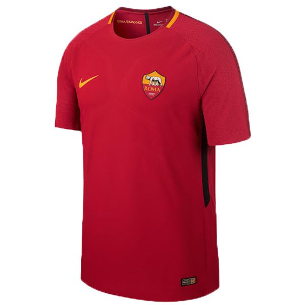AS roma home retro soccer jersey maillot match prima maglia da calcio sportiva da uomo 2017-2018